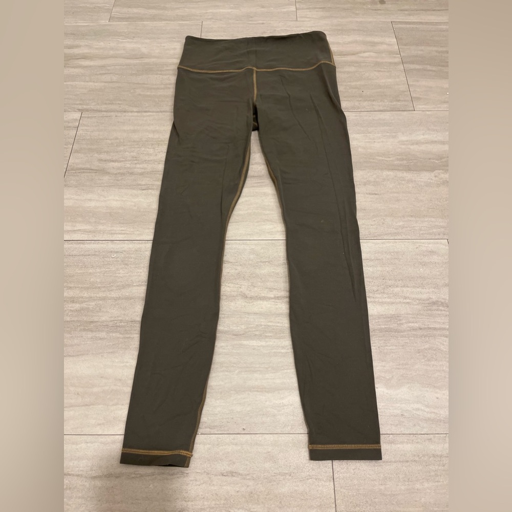 Athleta Green Workout Leggings